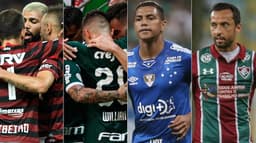 Flamengo e Palmeiras seguem fortes na briga pelo título do Campeonato Brasileiro. Grêmio e Bahia chegando firme na disputa por uma vaga na Copa Libertadores. Já Fluminense e Cruzeiro se complicam na briga contra o rebaixamento. Confira as chances de cada time no Brasileiro, segundo o site Infobola, do matemático Tristão Garcia.