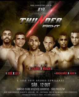 Thunder Fight terá uma atração especial que será uma superluta de Kickboxing (Foto: Divulgação)