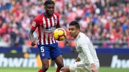 Casemiro e Thomas Partey