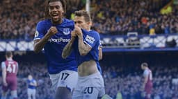 Everton x West Ham - Bernard comemora seu gol