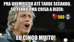 Libertadores: os memes de Flamengo 5 x 0 Grêmio