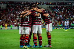 Flamengo x CSA - Comemoração