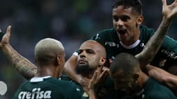 Confira a seguir a galeria especial do LANCE! com imagens da vitória do Palmeiras sobre o São Paulo nesta quarta-feira