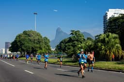 Alteração no percurso da Maratona do Rio torna a prova mais rápida. (Divulgação)