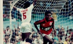 Flamengo 2x0 Vasco - 5/11/1989 - Gol de Bujica