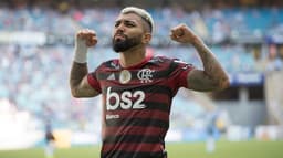 Gabigol foi o personagem do jogo em Porto Alegre