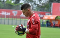 Tiago Volpi - Treino São Paulo