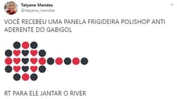 Corrente rubro-negra antes da final da Libertadores