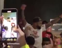 Gabigol festa 'Palmeiras não tem Mundial'