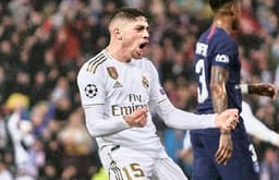 Real Madrid x PSG - Federico Valverde