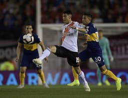 River Plate x Boca Juniors - Exequiel Palacios