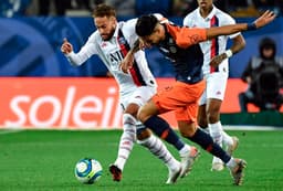 Montpellier x PSG - Disputa