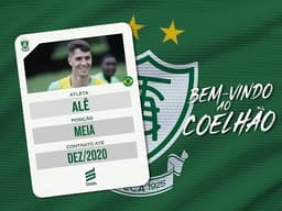 Alê jogou a Série B de 2019 pelo Cuiabá e vai reforçar o Coelho em 2020