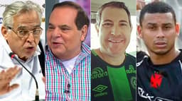 Montagem - Eurico Miranda, Rafael Henzel, Avallone e Valdiram