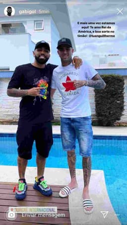 Gabigol e Luan