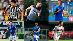 Montagem - Felippe Cardoso; Yago Felipe; Caio Paulista; Henrique; Egídio; Hudson