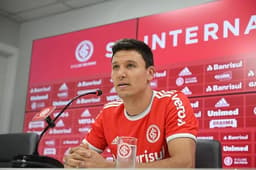 Apresentação de Damián Musto no Internacional