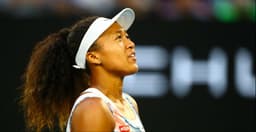 Naomi Osaka em derrota no Australian Open