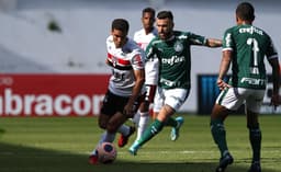 Palmeiras x São Paulo - Lucas Lima e Hernanes