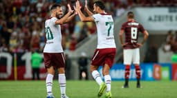 Confira a seguir a galeria especial do LANCE! com imagens da vitória do Fluminense sobre o Flamengo nesta quarta