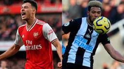 Gabriel Martinelli (Arsenal) x Joelinton (Newcastle)