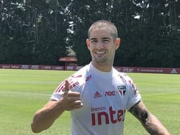 Alexandre Pato - Treino São Paulo