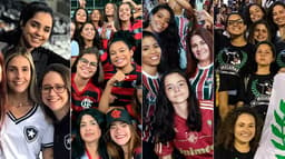 Montagem - Torcida Feminina