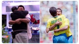 Meme: Babu e Prior x Romário e Bebeto