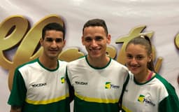 ICARO, MILENA E NETINHO - TAEKWONDO