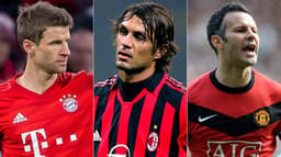 Montagem - Thomas Muller, Paolo Maldini e Ryan Giggs