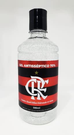 Álcool em gel do Flamengo