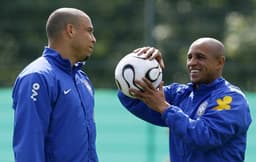 Ronaldo e Roberto Carlos