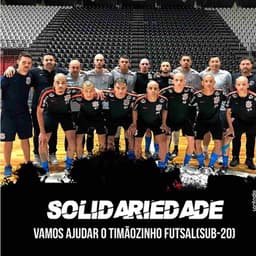 Vaquinha futsal sub-20 corinthians