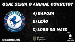 Quiz: animais nos escudos (Chelsea)