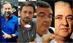 Montagem - Candidatos Corinthians