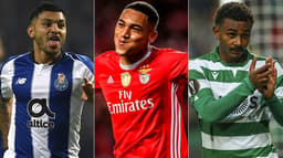 Montagem - Porto, Benfica e Sporting