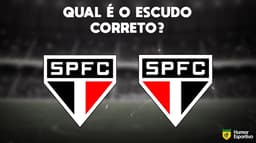 Desafio: qual o escudo certo - São Paulo