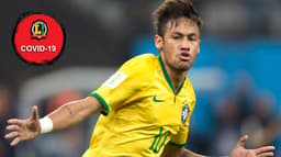 Neymar - Selo Covid-19