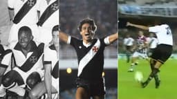 Montagem Vasco - Pelé, Dinamite e Letra Leo Lima