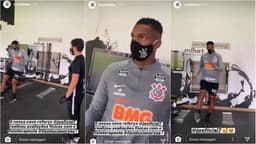 Jô - Treino Corinthians