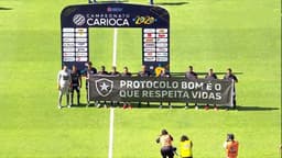 protesto Botafogo