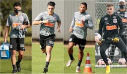 Montagem - Gabriel, Roni, Ruan e Donelli - Base Corinthians