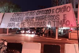 Protesto - Corinthians