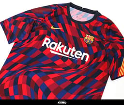 Nova camisa pré-jogo do Barcelona