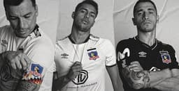 Uniforme do Colo-Colo produzido pela Umbro