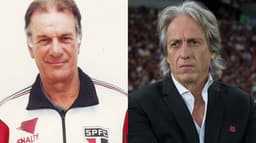 Telê Santana e Jorge Jesus