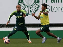 Felipe Melo Luiz Adriano Palmeiras