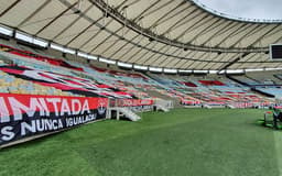 Bandeiras do Flamengo - Maracanã