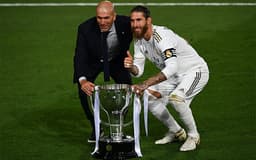 Zidane e Sergio Ramos - Real Madrid