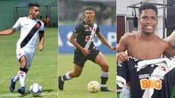 Montagem Vasco - Linnick, Juninho e Alexandre